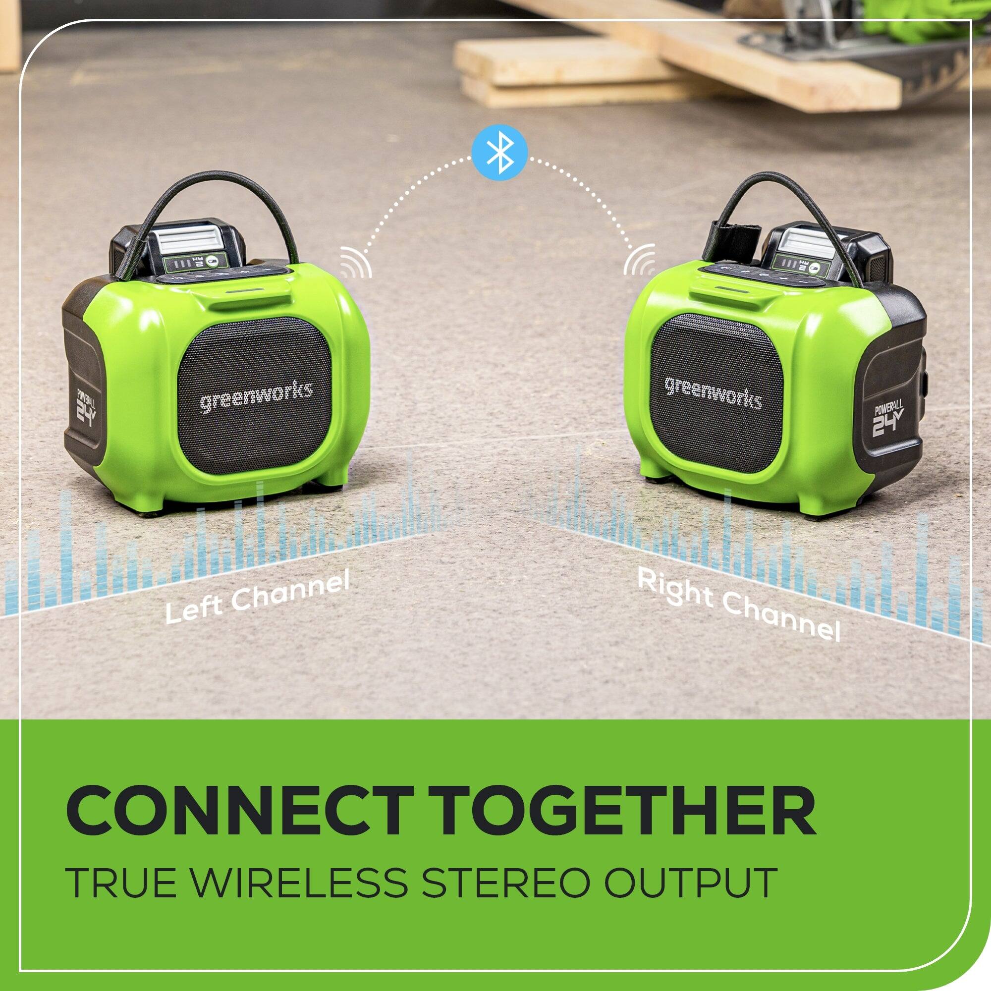 Connect Together True Wireless Stereo Output