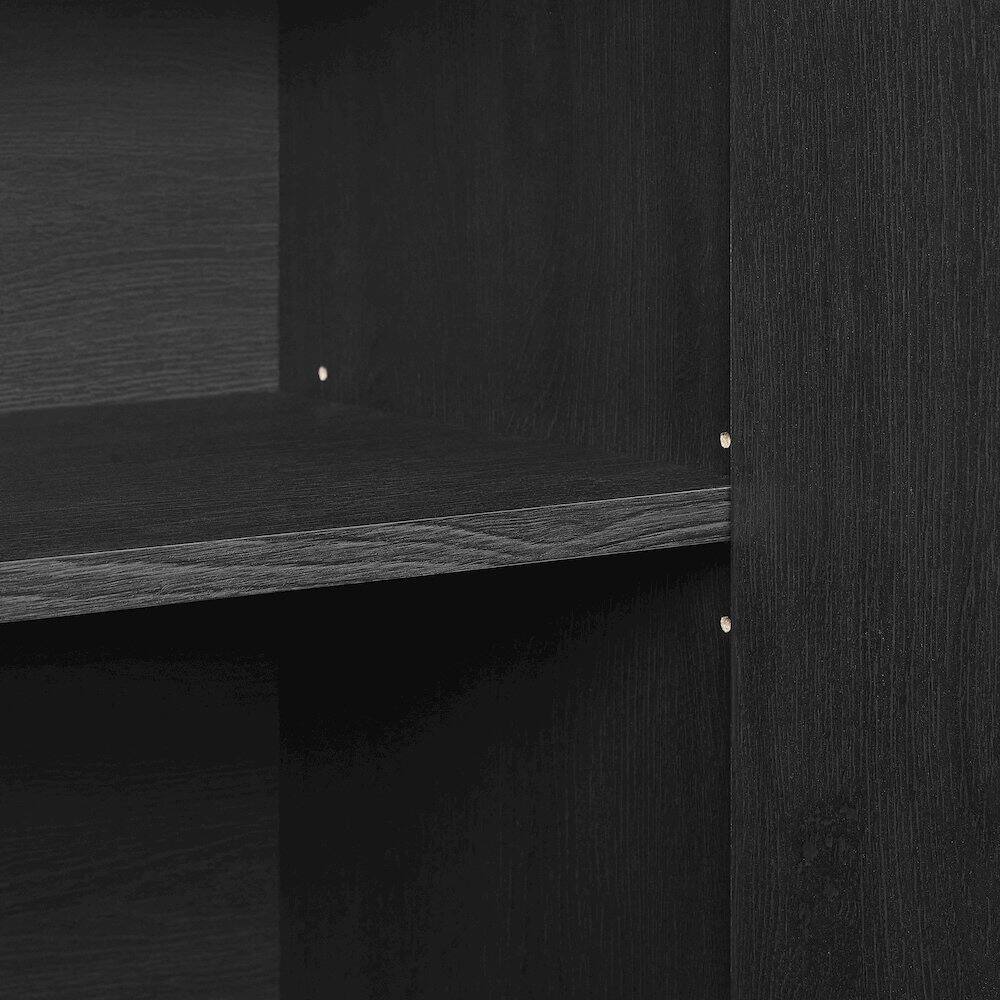 Alt View 5. Crosley Furniture - Wesley Sideboard - Black.