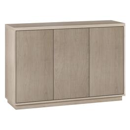 Hudson&Canal - Alston 48" Wide Rectangular Fluted Buffet Table - White