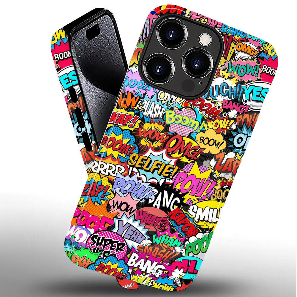 4 KO OW RANG ura BOON 2 BOMG IQ WOW! BOO ES BOOA IW ONIGY UCH! YES M BLASH OOM BANG! NAP! Boom AUOW! POW 3OOM! QMG! BOOM! RRR SELFIE! I LAY 2 ZARZ POW! NG POW! 300 WOW SMIL OOF WHATO N O SUPER T YEAH WHAM P00 OK EP BANG SMASHL BOOM! OH. ANG! VI WoW

Corrected text from the image:
- BOOM
- ES
- BANG
- WOW!
- BANG!
- YES
- BANG!
- POW!
- BOOM!
- SELFIE!
- POW!
- SUPER
- SMASH!
- BANG!
- WOW!
- POW!
- BANG!
- SMASH!
- BANG!
- WOW!