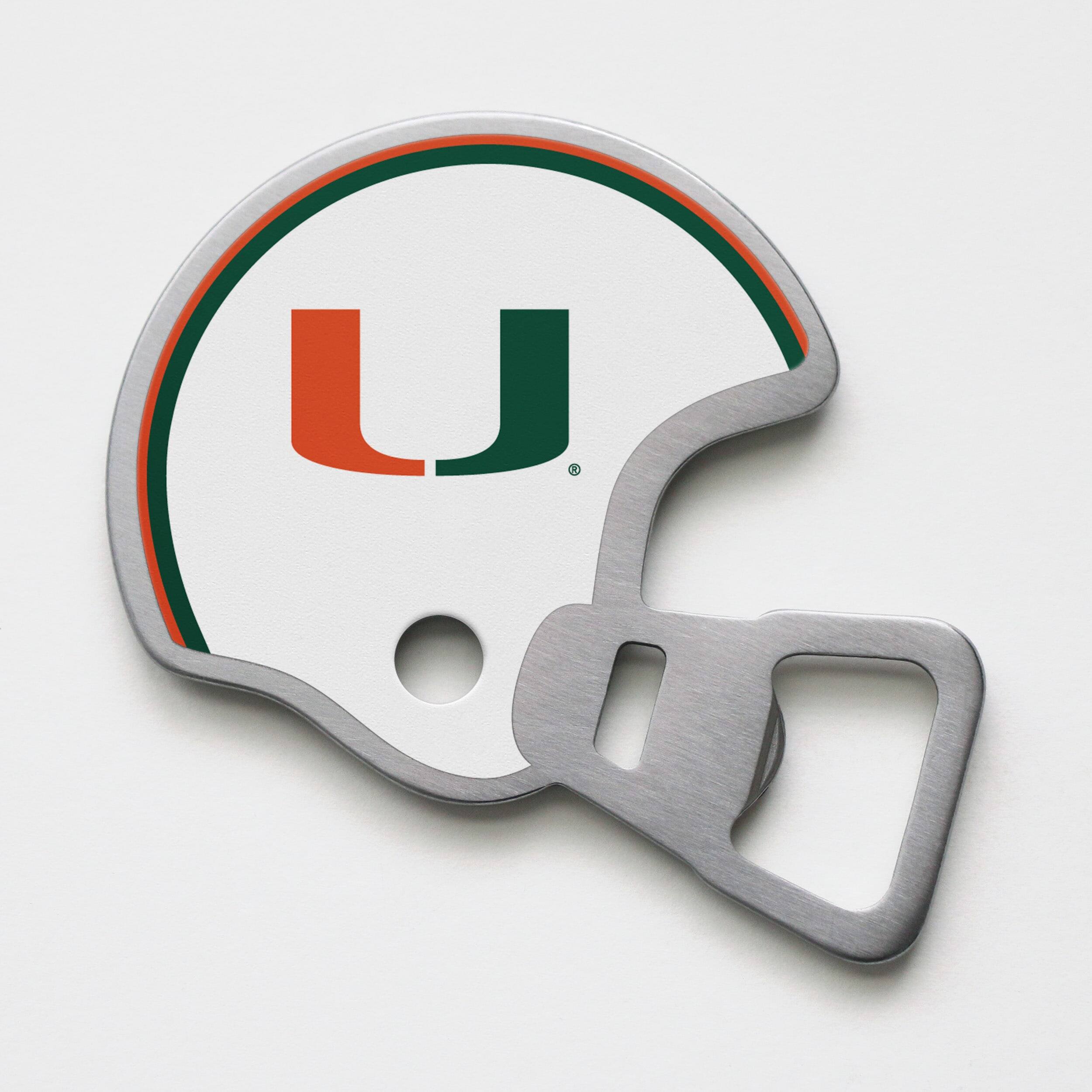 Front. YouTheFan - Miami Hurricanes Football Season Opener Bottle Opener - Multicolor.