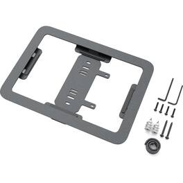 Heckler Design - Wall Mount for iPad, Network Adapter, Gang Box - Gray - Powder Coated Steel - Black