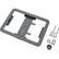 Front. Heckler Design - Heckler Design Wall Mount for iPad, Network Adapter, Gang Box - Black Gray - Powder Coated Steel - Black.