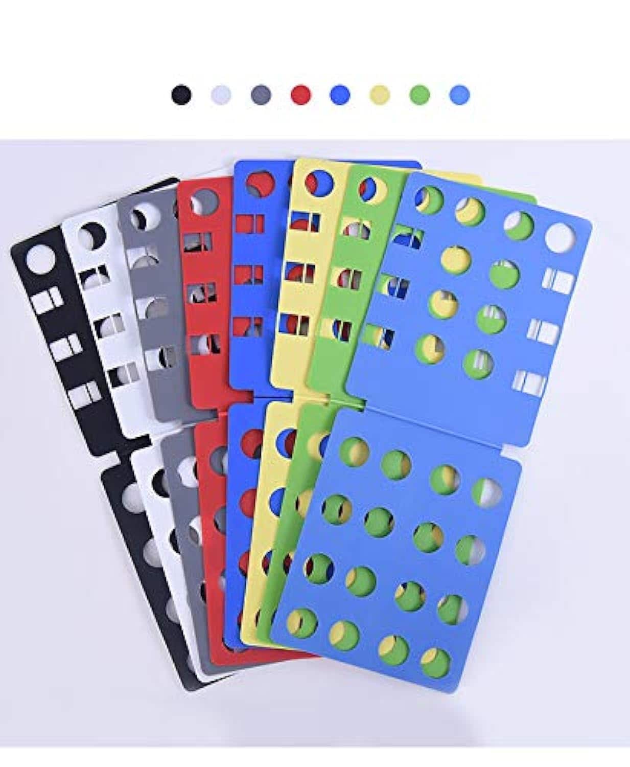 DORLUKFU - Popular Kids T-Shirt Clothes Folder Magic Fast Laundry Organizer Folding Board - Multicolor