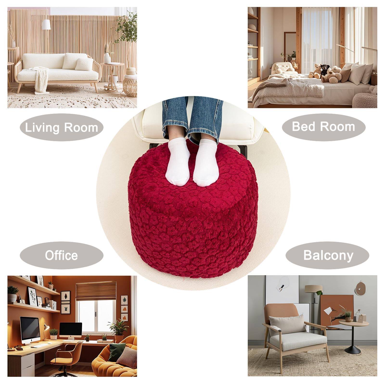 Living Room  
Bed Room  
Office  
Balcony