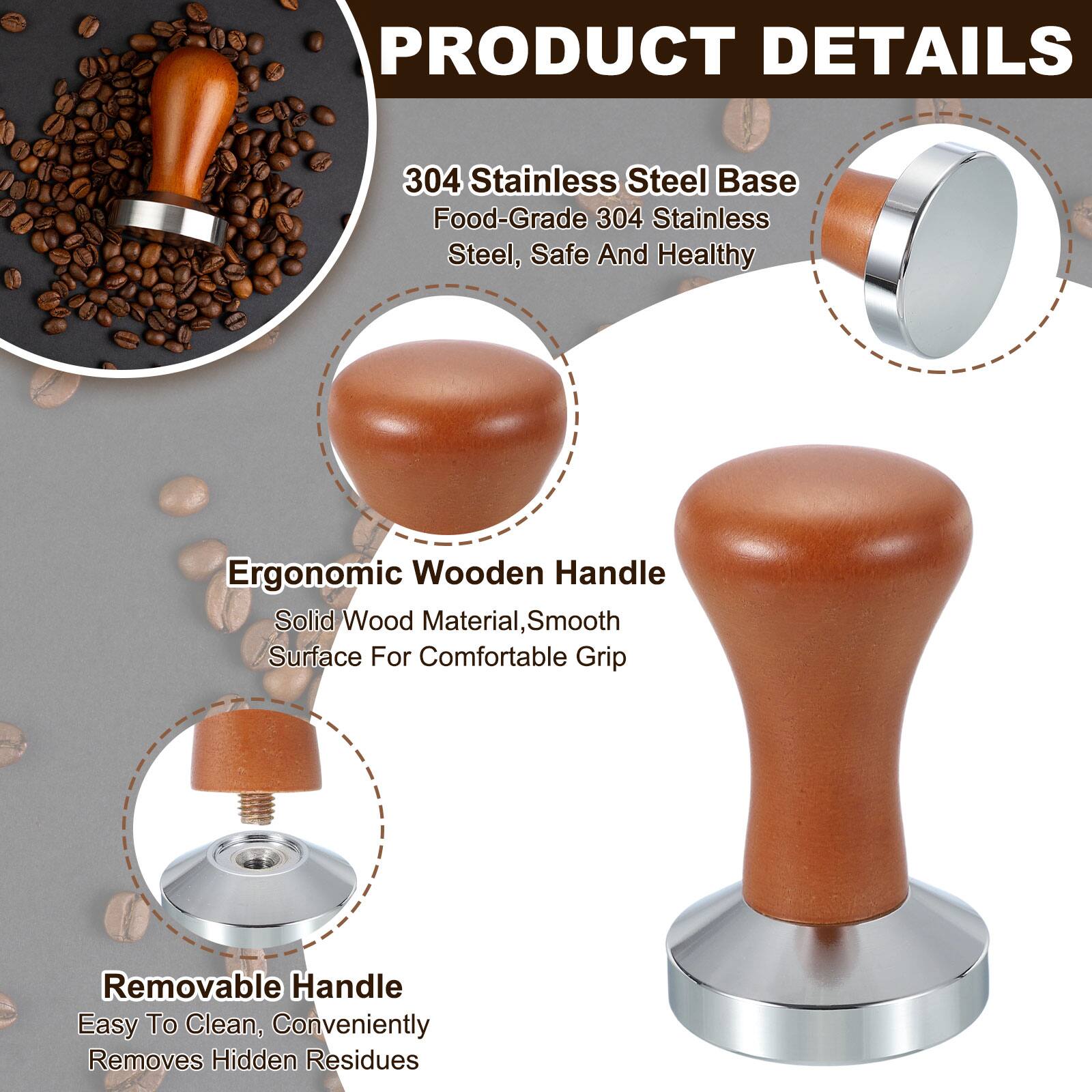 PRODUCT DETAILS

304 Stainless Steel Base
Food-Grade 304 Stainless Steel, Safe And Healthy

Ergonomic Wooden Handle
Solid Wood Material, Smooth Surface For Comfortable Grip

Removable Handle
Easy To Clean, Conveniently Removes Hidden Residues