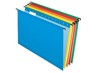Alt View 2. Pendaflex - SureHook Hanging File Folders, Legal Size, 20/Box - Assorted Colors.