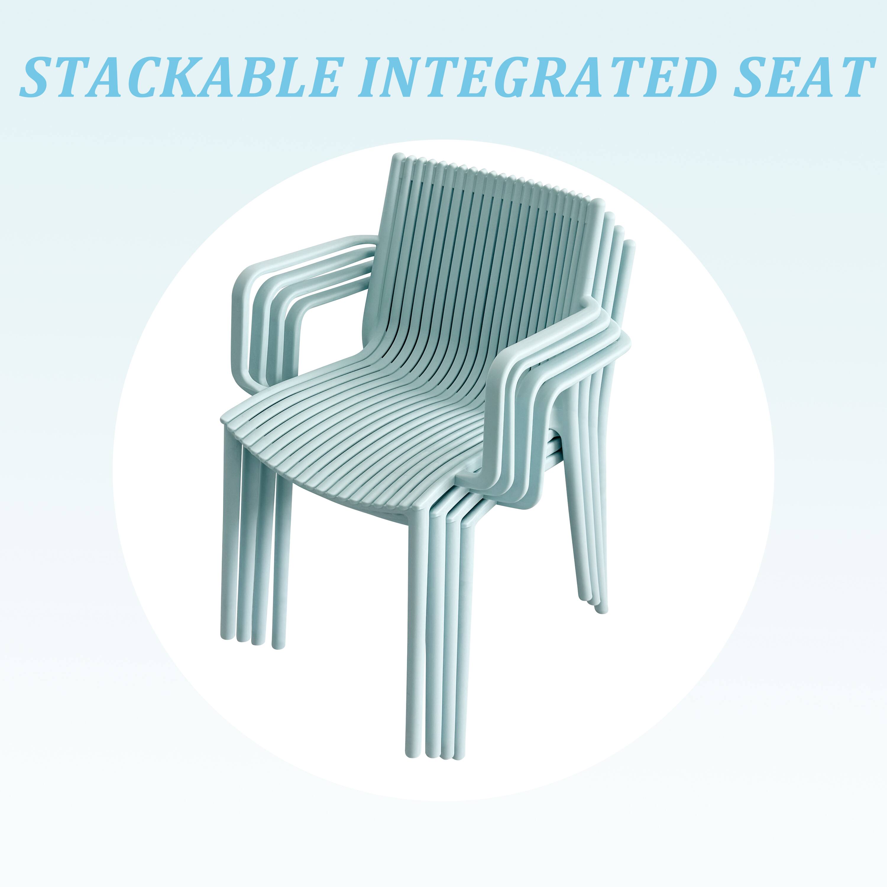 STACKABLE INTEGRATED SEAT