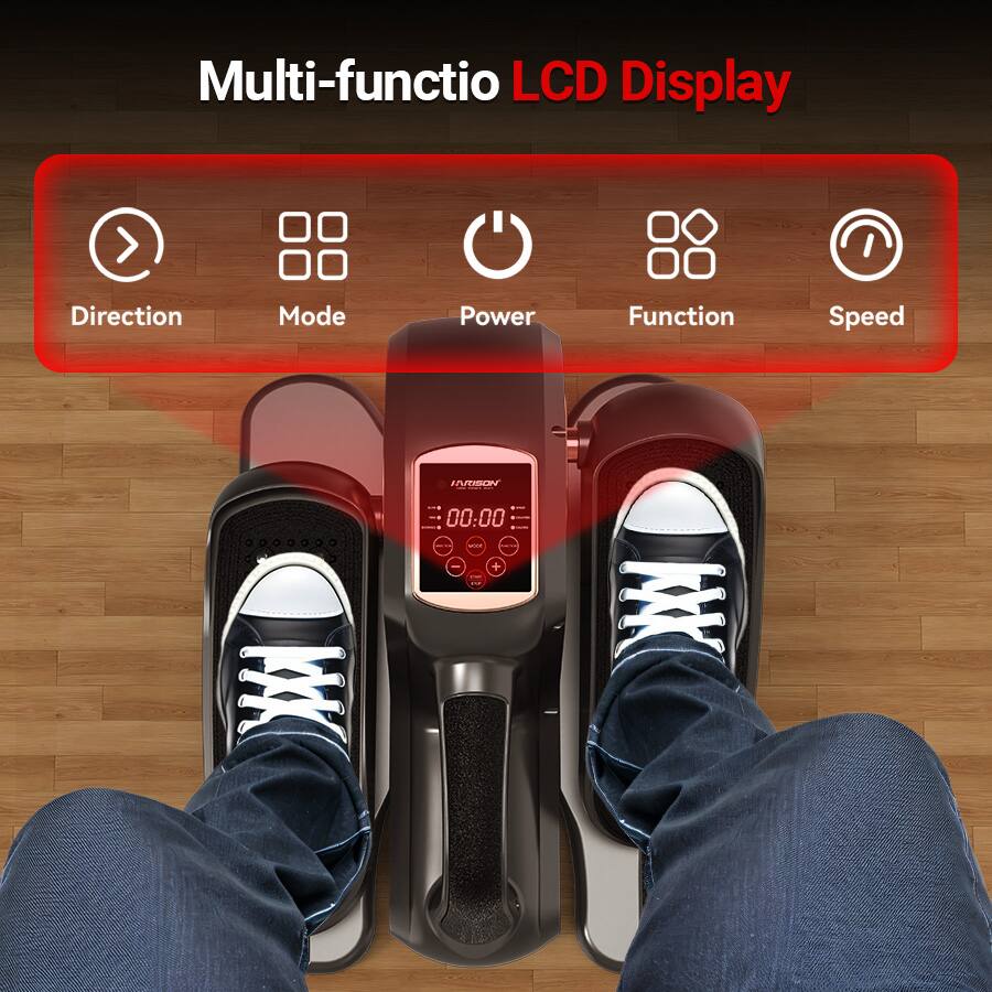 Multi-function LCD Display

- Direction
- Mode
- Power
- Function
- Speed