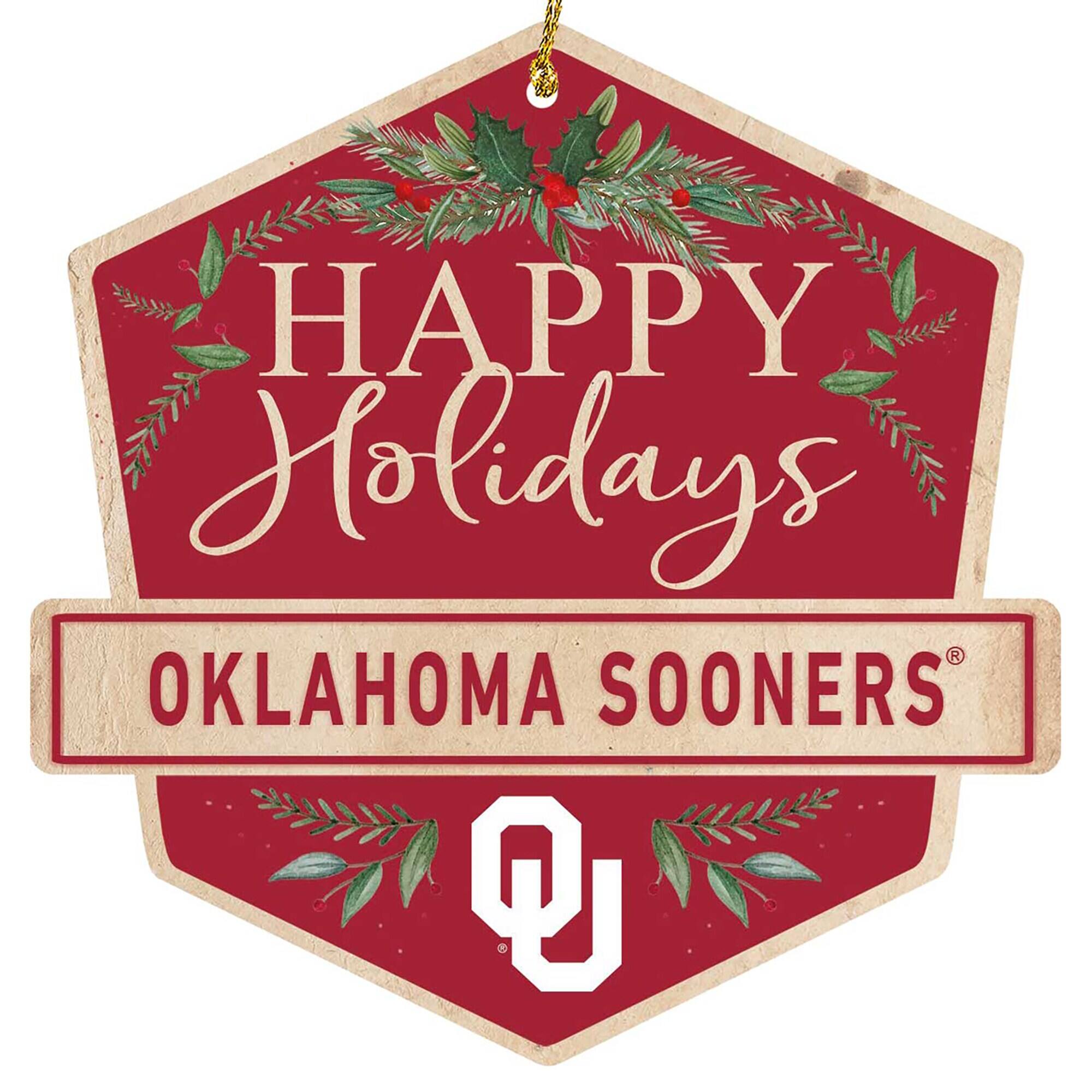 HAPPY Holidays  
OKLAHOMA SOONERS®