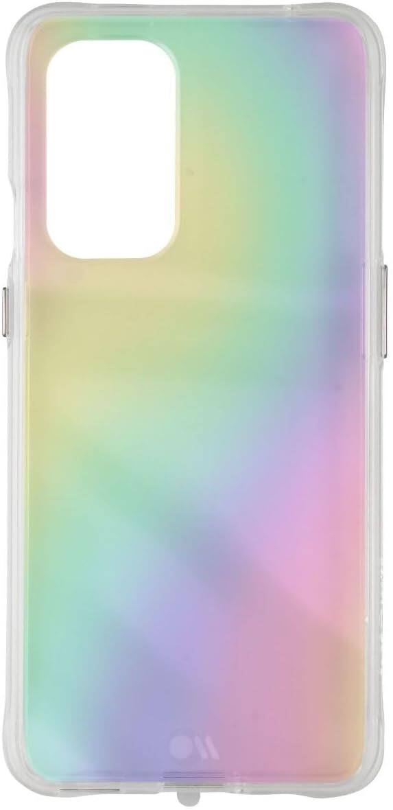 Front. Case-Mate - Case Mate Drop Protection Case For OnePlus 9 5G | Color: Soap Bubble - Soab Bubble.