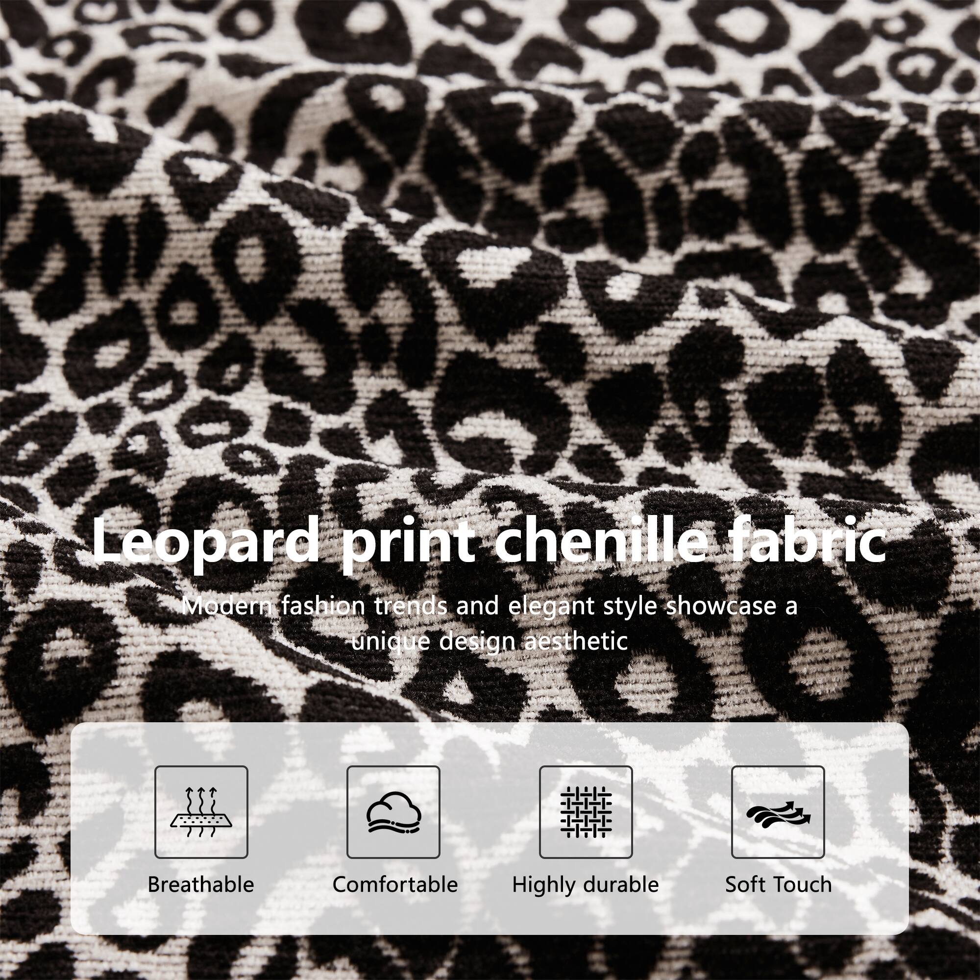 Leopard print chenille fabric

Modern fashion trends and elegant style showcase a unique design aesthetic

- Breathable
- Comfortable
- Highly durable
- Soft Touch
