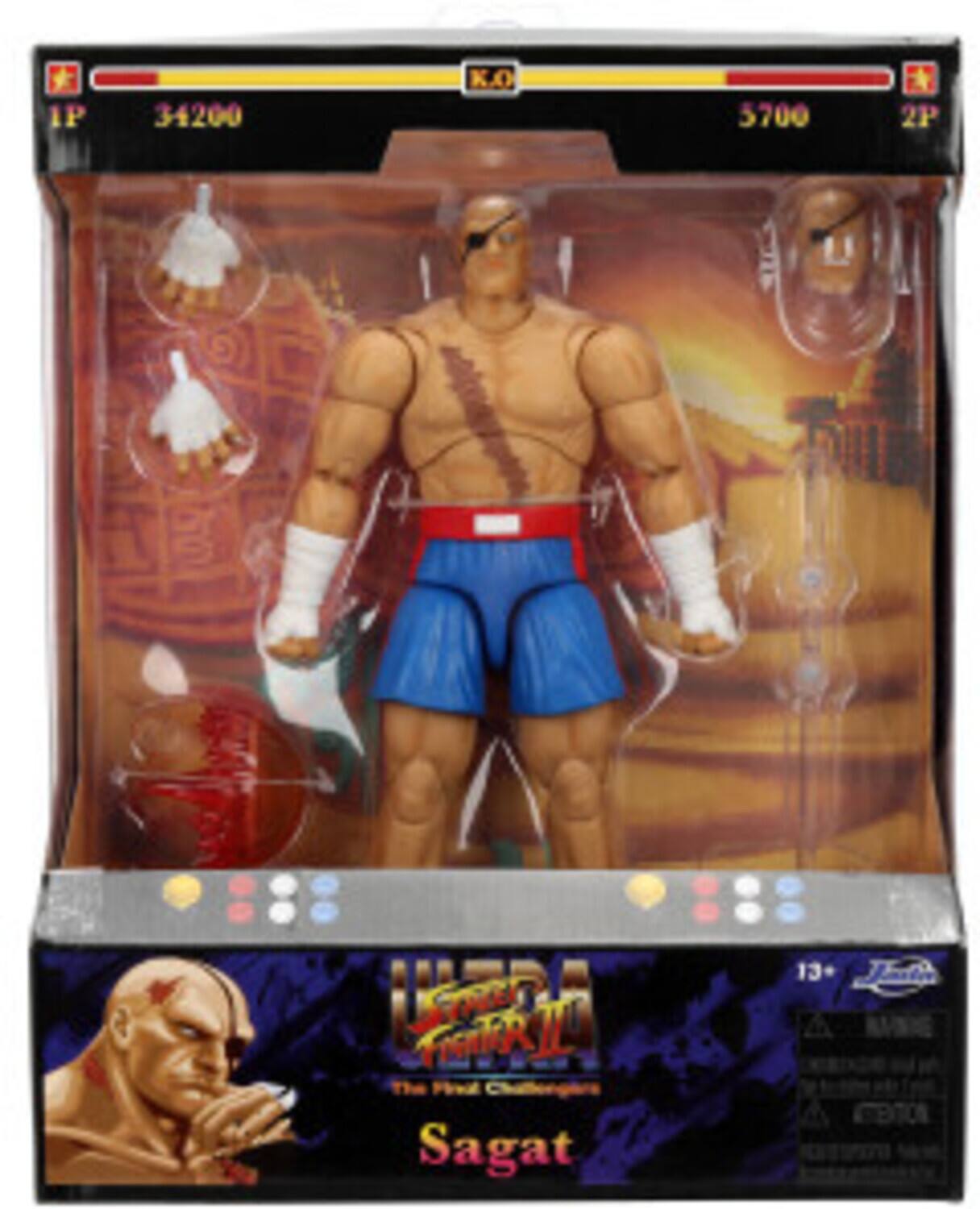 IP 34200 K.O 5700 * 2P Sr I TTR The Final Fight Sagat