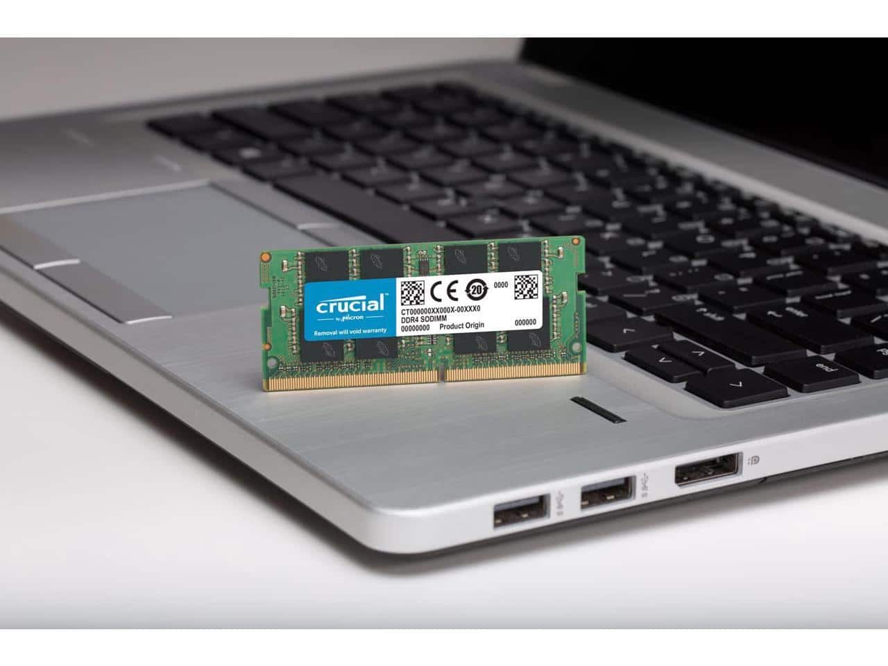 Crucial 8GB 260 Pin DDR4 SO DIMM DDR4 3200 (PC4 25600) Laptop