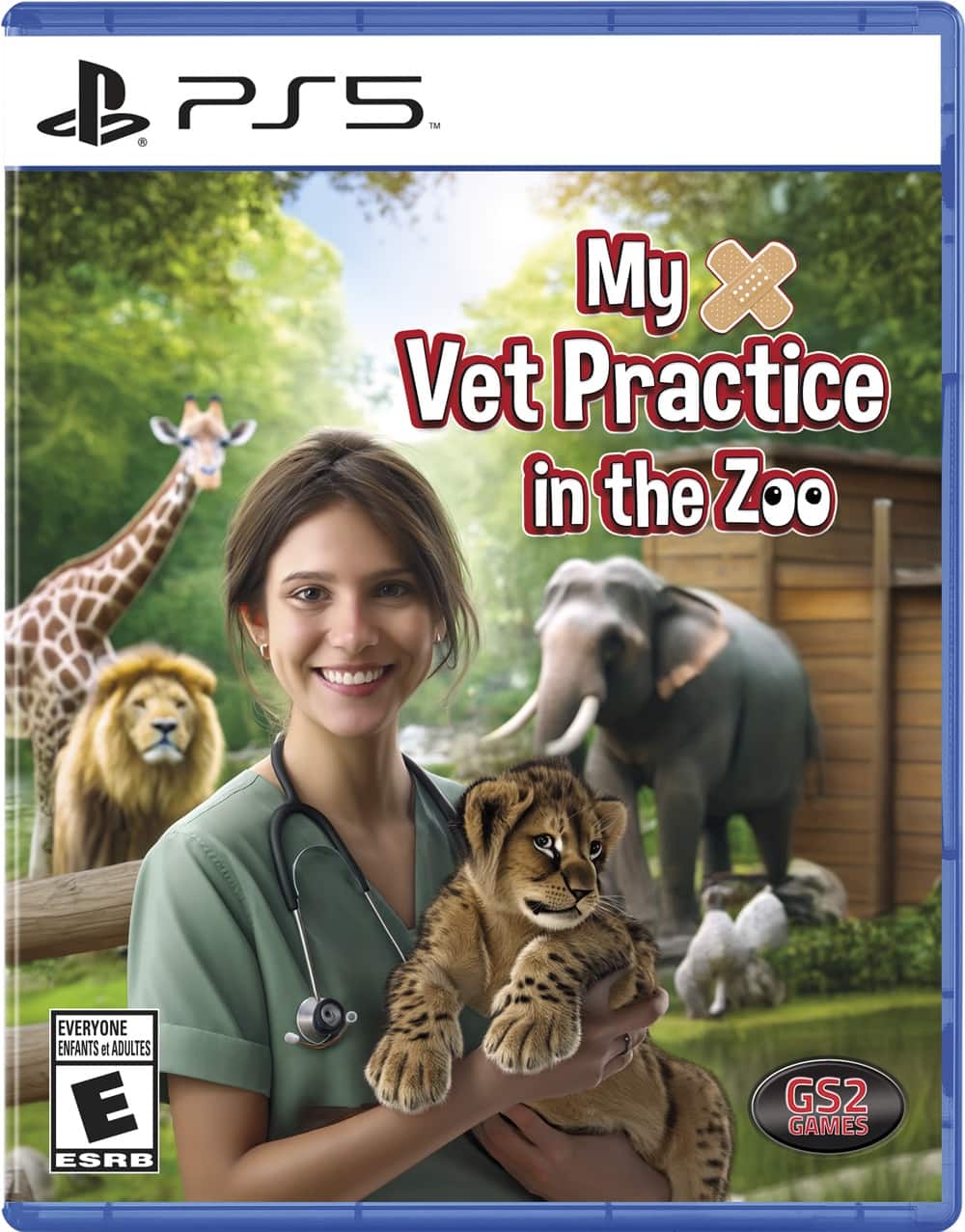 PS5 1M My Vet Practice in the Zoo EVERYONE ENFANTS et ADULTES E ESRB GS2 GAMES
