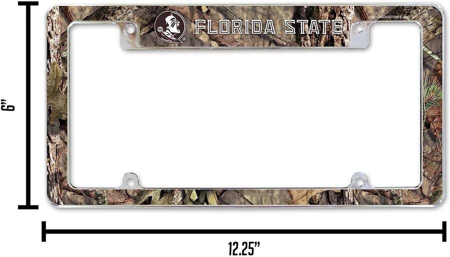 Florida State Seminoles Chrome License Plate – Hangtime Metal Tag