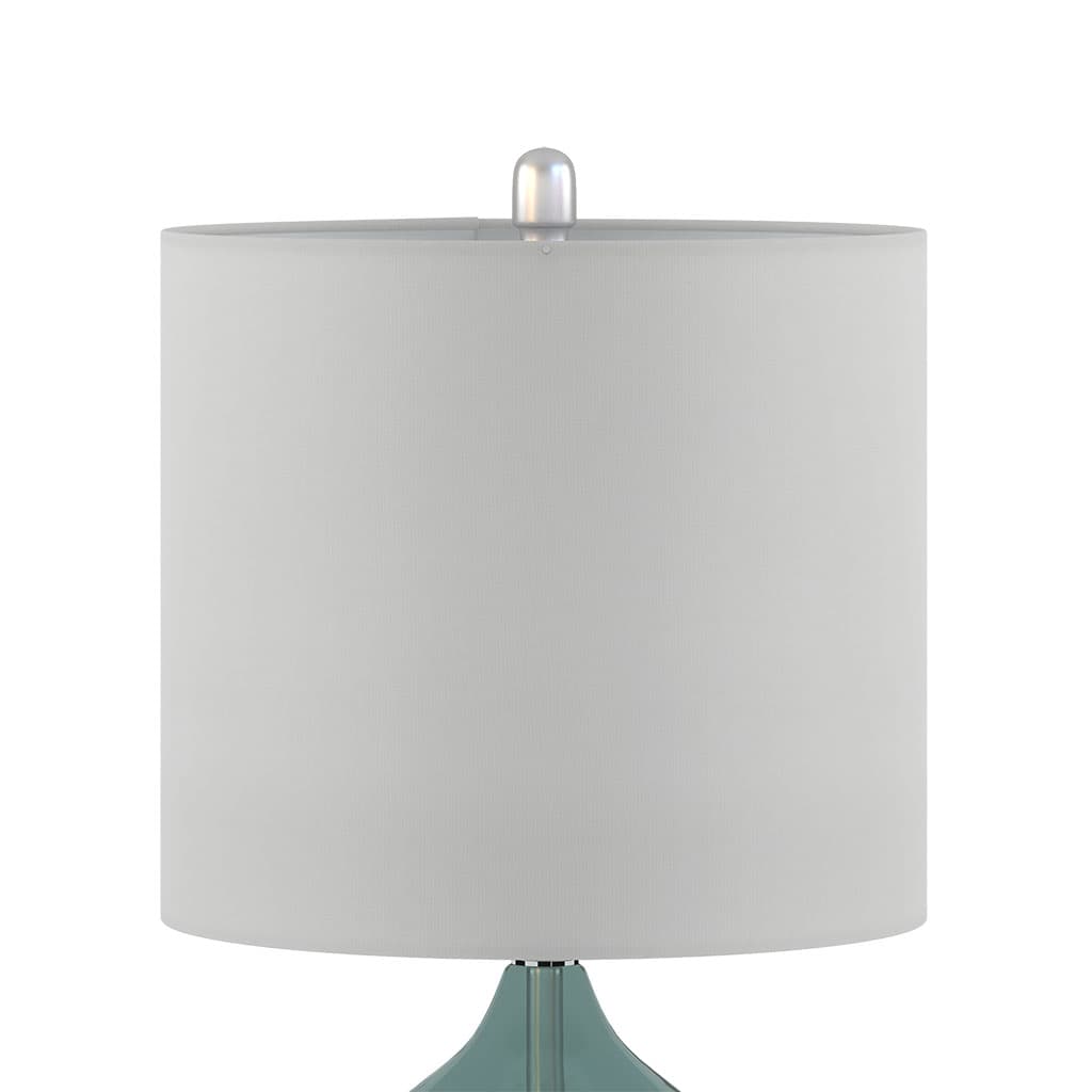 Alt View 1. Luckbyte - Ellipse Curved Glass Table Lamp Set of 2.