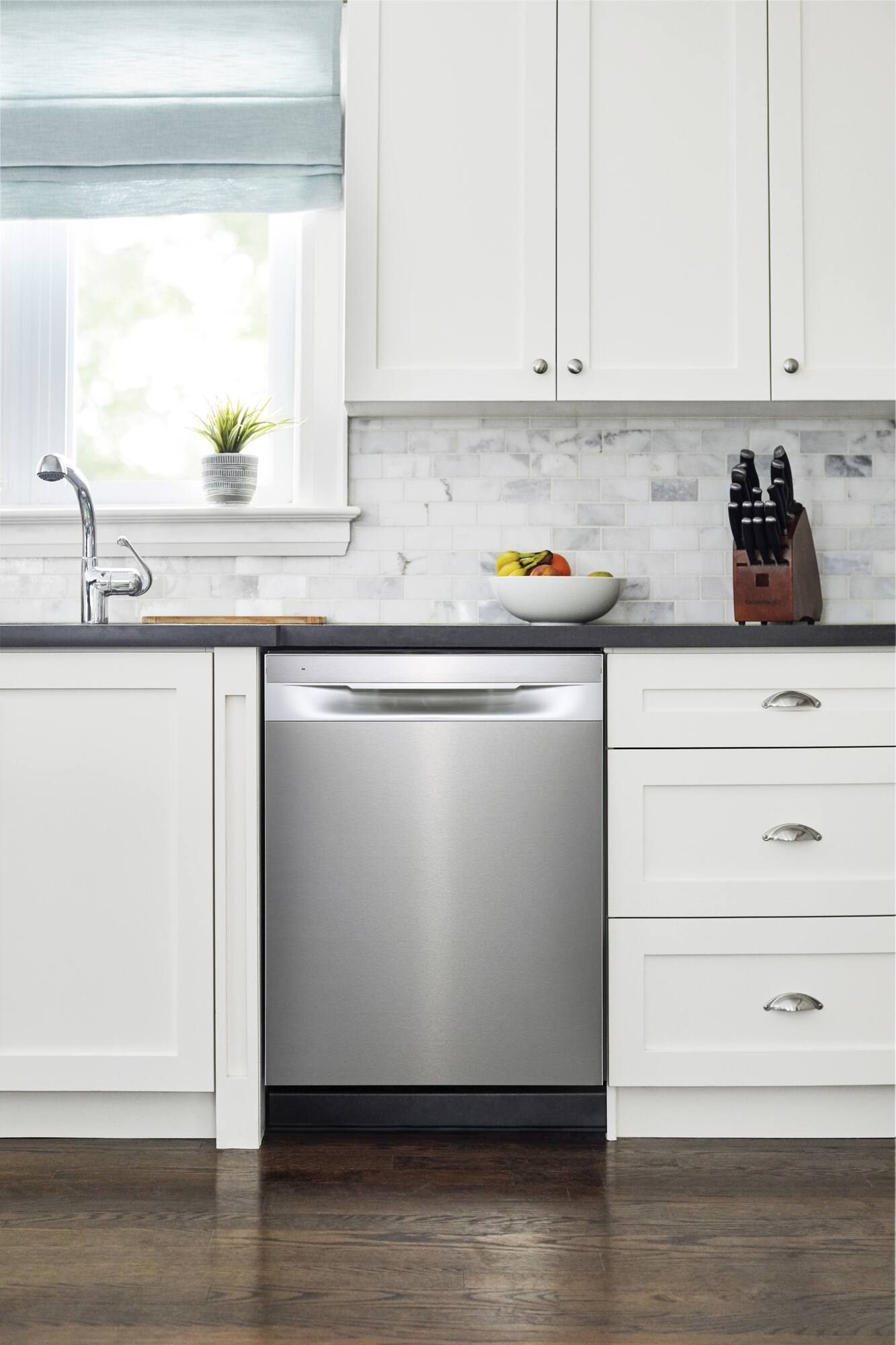 Alt View 11. Frigidaire - 24" Built-in Stainless Steel Hybrid Tub Dishwasher 49 dBA - Stainless Steel.