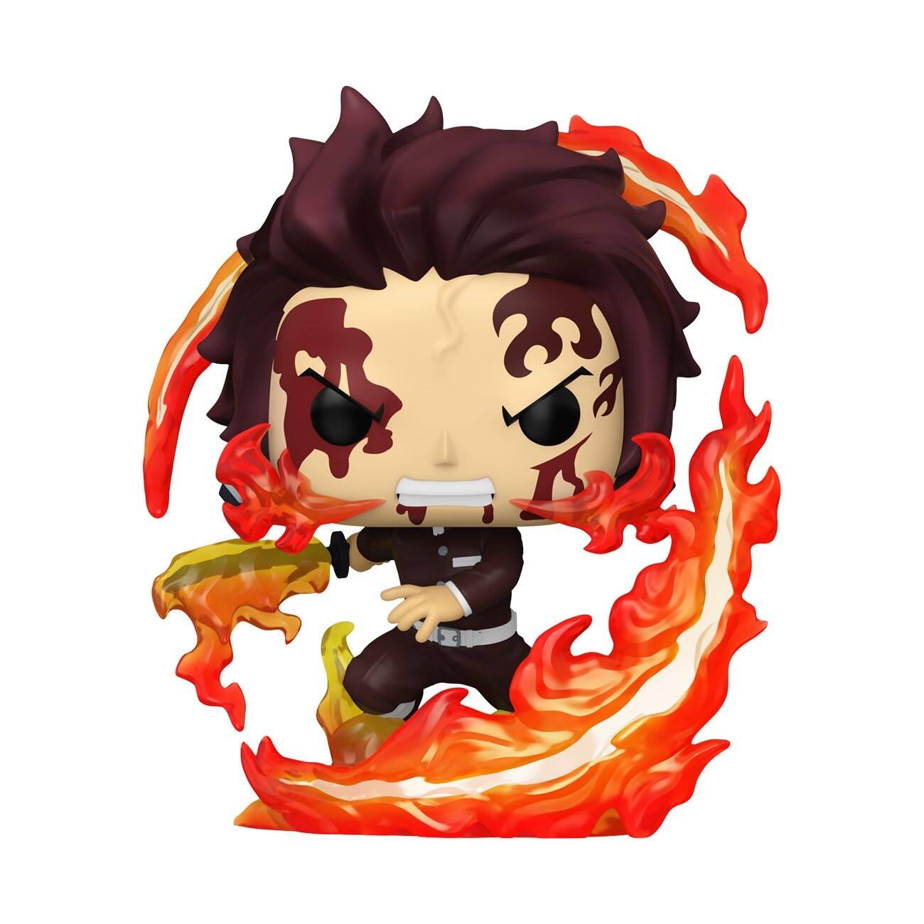 Angle. Funko - Funko Pop! Demon Slayer: Tanjiro Kamado Plus - Multicolor.