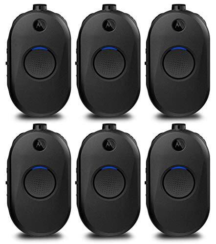 Alt View 5. Motorola Solutions - Motorola CLP1010e UHF 1 Channel 1 Watt Two-Way Radio 6-Pack - Black.