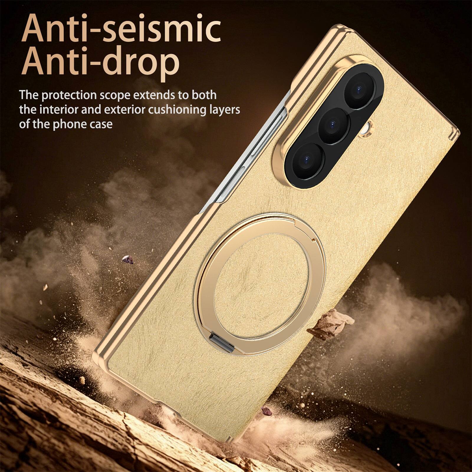 Anti-seismic Anti-drop  
The protection scope extends to both the interior and exterior cushioning layers of the phone case