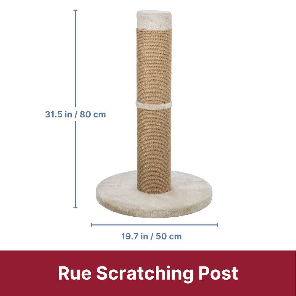 31.5 in / 80 cm  
19.7 in / 50 cm  
Rue Scratching Post