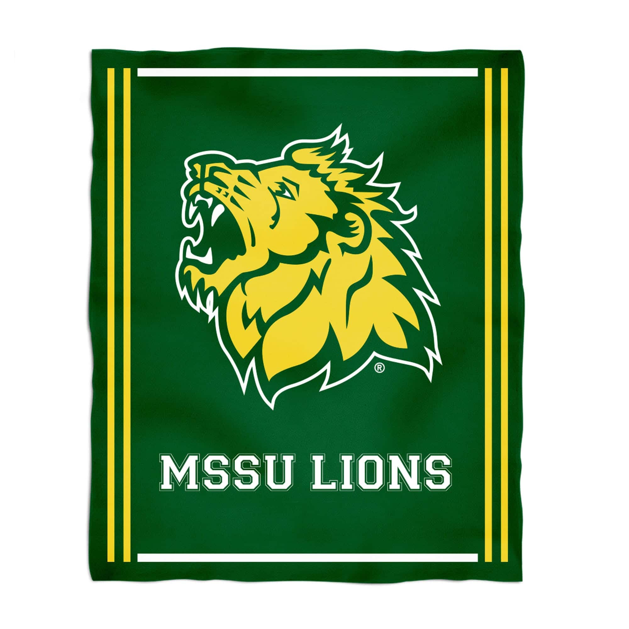 Vive La Fete - Missouri Southern State Lions 36'' x 48'' Big Mascot Blanket - Green