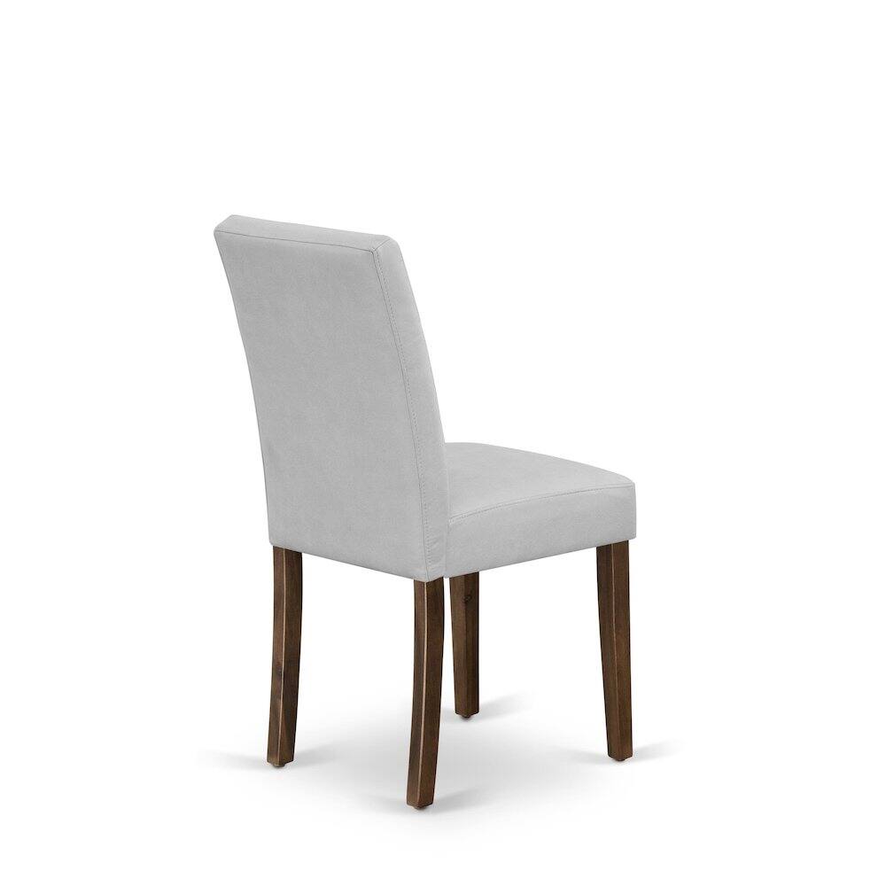 Alt View 2. East West Furniture - 5 Piece Dining Set consists A Modern Table - Brown.