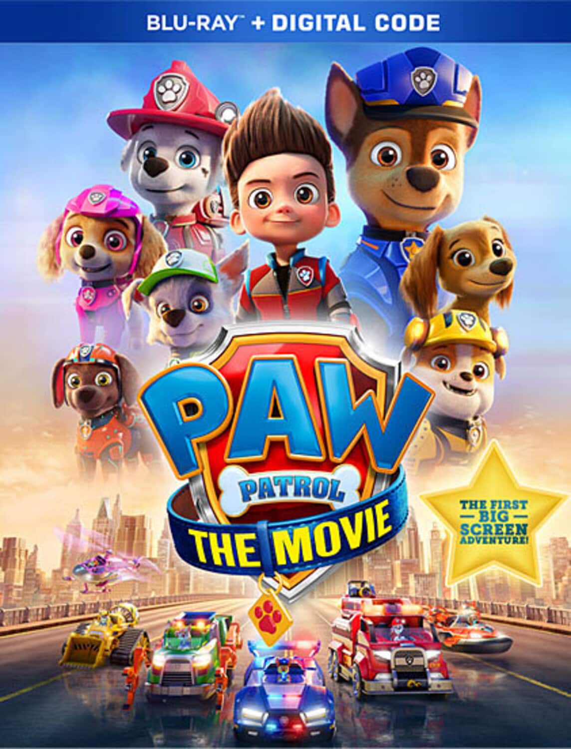 Front. PAW Patrol: The Movie   - BLU-RAY.