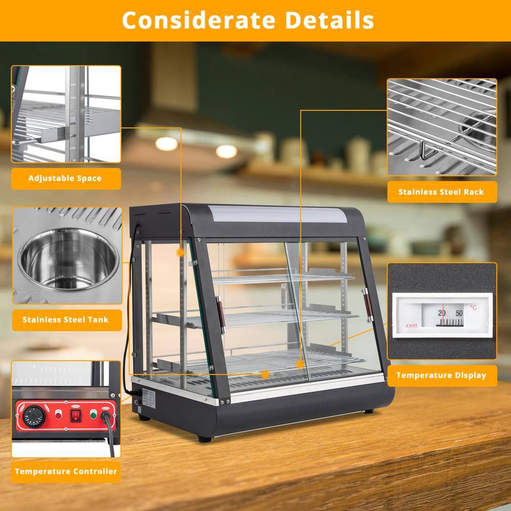 Considerate Details

- Adjustable Space
- Stainless Steel Rack
- Stainless Steel Tank
- Temperature Display
- Temperature Controller