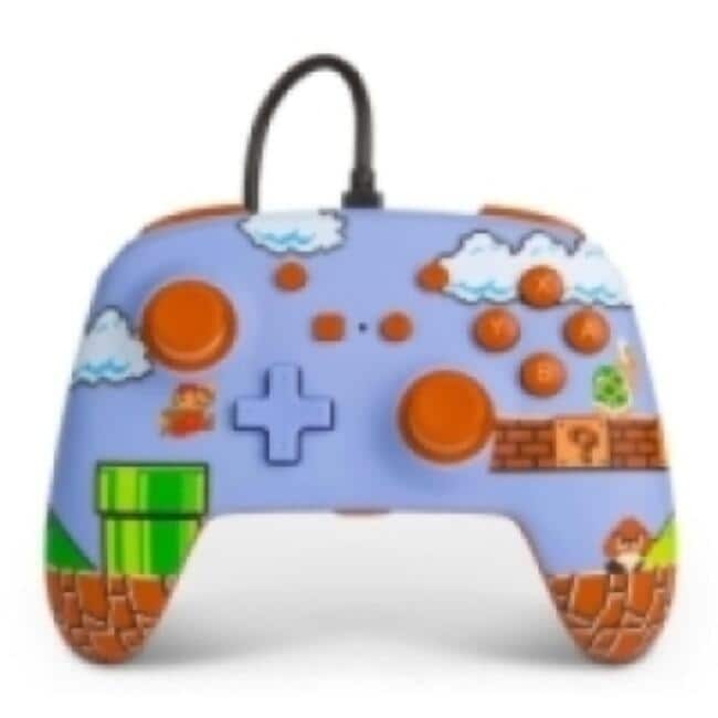 Nintendo Switch Super Mario Bros. Enhanced Wired Controller - Nintendo Switch