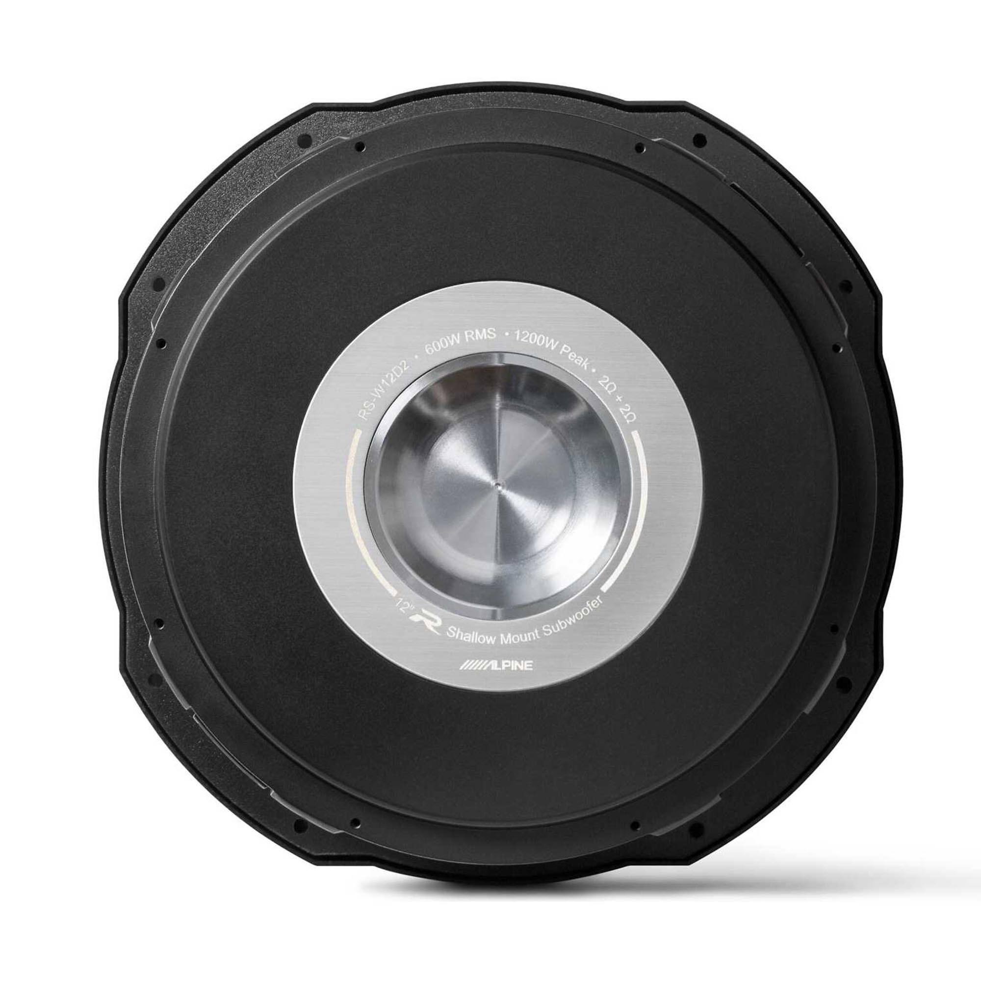 RMS 1200W 600W Peak RS-W12D2 20 + 20 12" Subwoofer R Shallow Mount MAALPINE