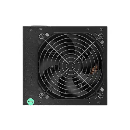Front. Bluegears - b-Vigor 900W 80+ Efficiency Equivalent 115-230V All Black Ribbon Cable Gaming PC ATX Power Supply - Black.