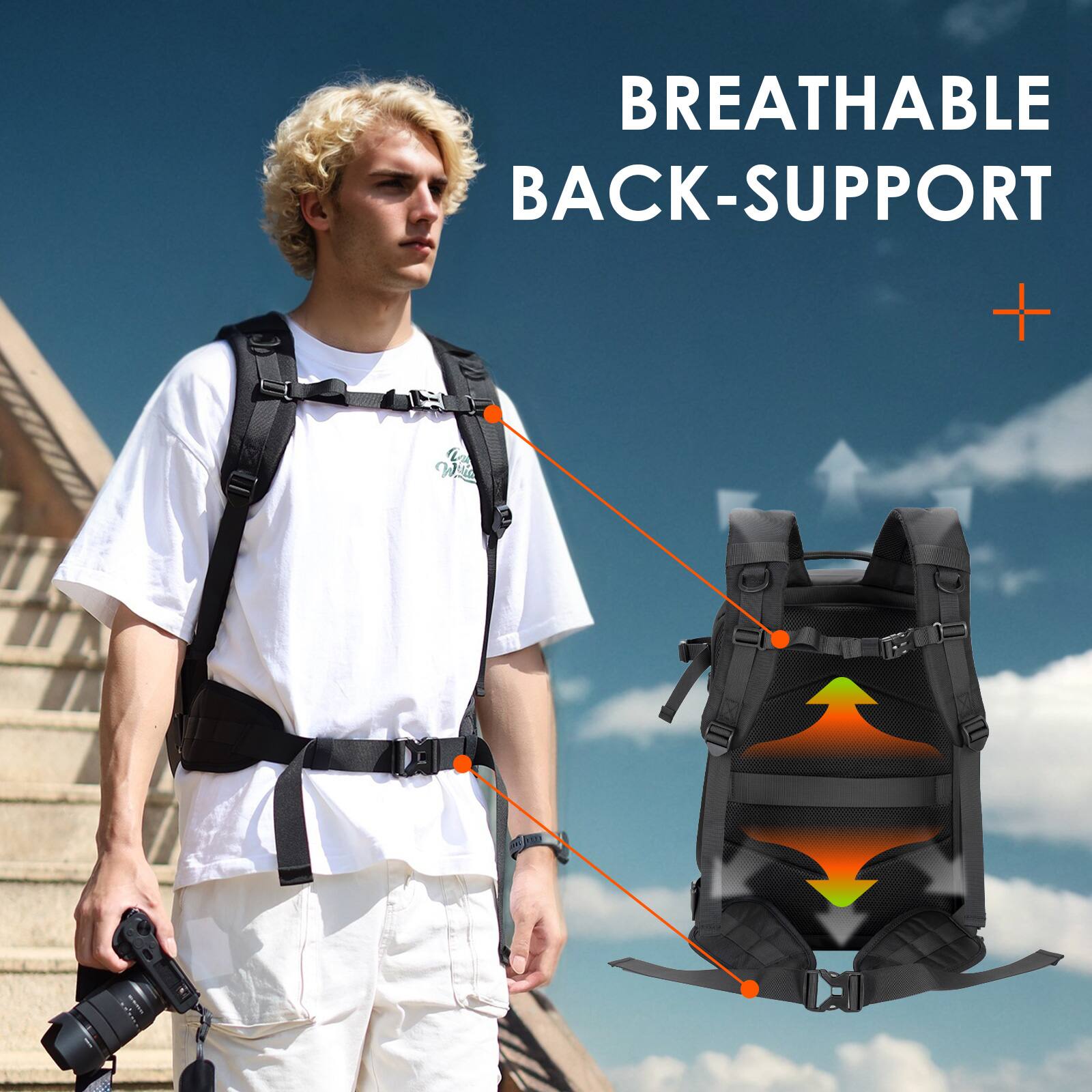 BREATHABLE BACK-SUPPORT