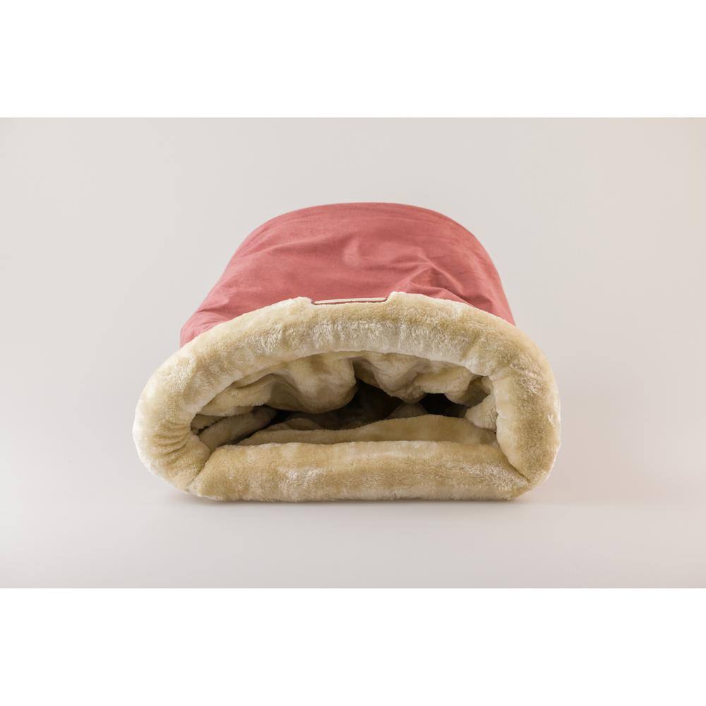 Alt View 2. Armarkat - Cat Bed Indian Red 14W x 20D x 10H - Red.