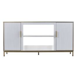 SEI Furniture - Daltaire Media Console with Storage - White