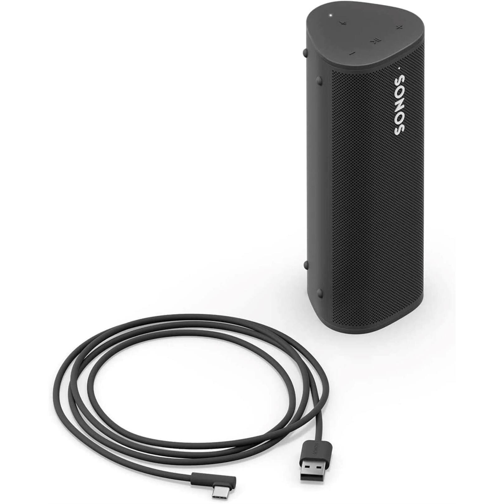 Back. Sonos - Roam (Gen1 ) Smart Portable Bluetooth Speaker.