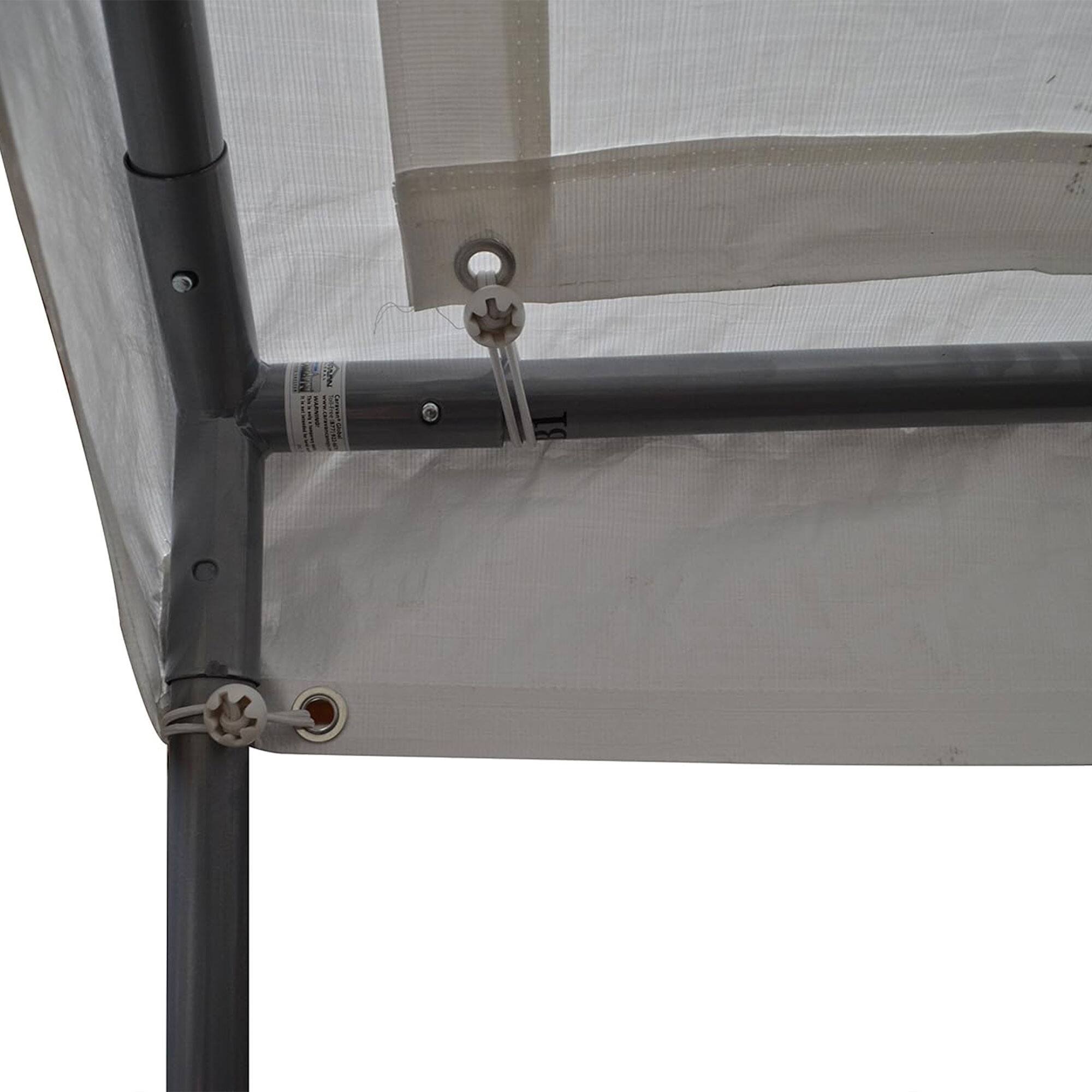 Alt View 8. Caravan Canopy - Caravan Canopy Domain 10 x 20 Foot Straight Leg Instant Canopy Tent Set, White - Regular.