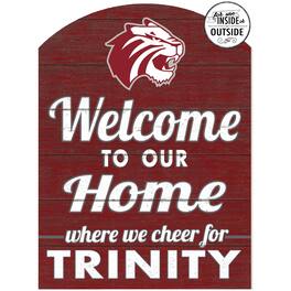 Jardine - Trinity Tigers 16'' x 22'' Marquee Sign - Maroon