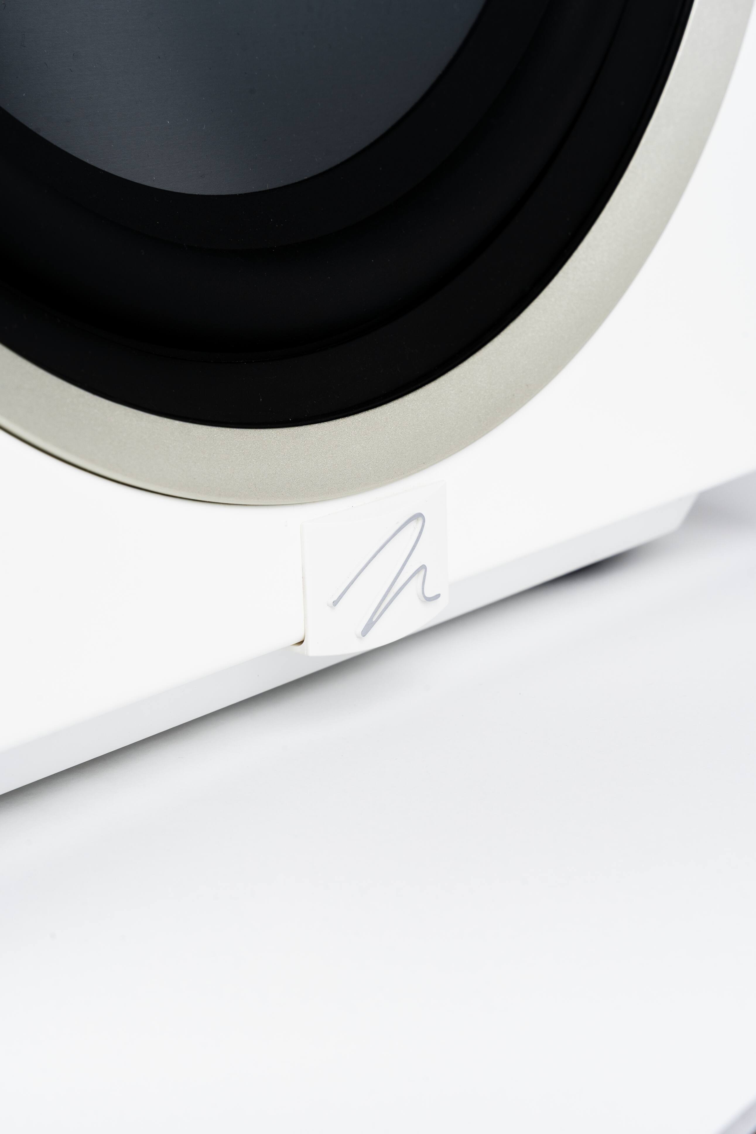 Alt View 6. MartinLogan - Dynamo 12, 12” Sealed, Powered Subwoofer, with Magnitude MT-1.6kW Amplifier, Sub Control App, and Wireless Built-In - Satin White.