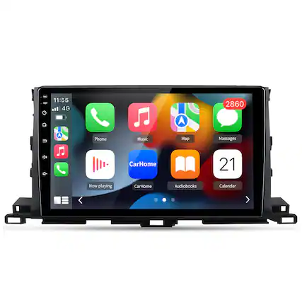 AO HST
11:55
4G
2860
A Phone Music Map Massages + - CarHome 21
Now playing CarHome Audiobooks Calendar