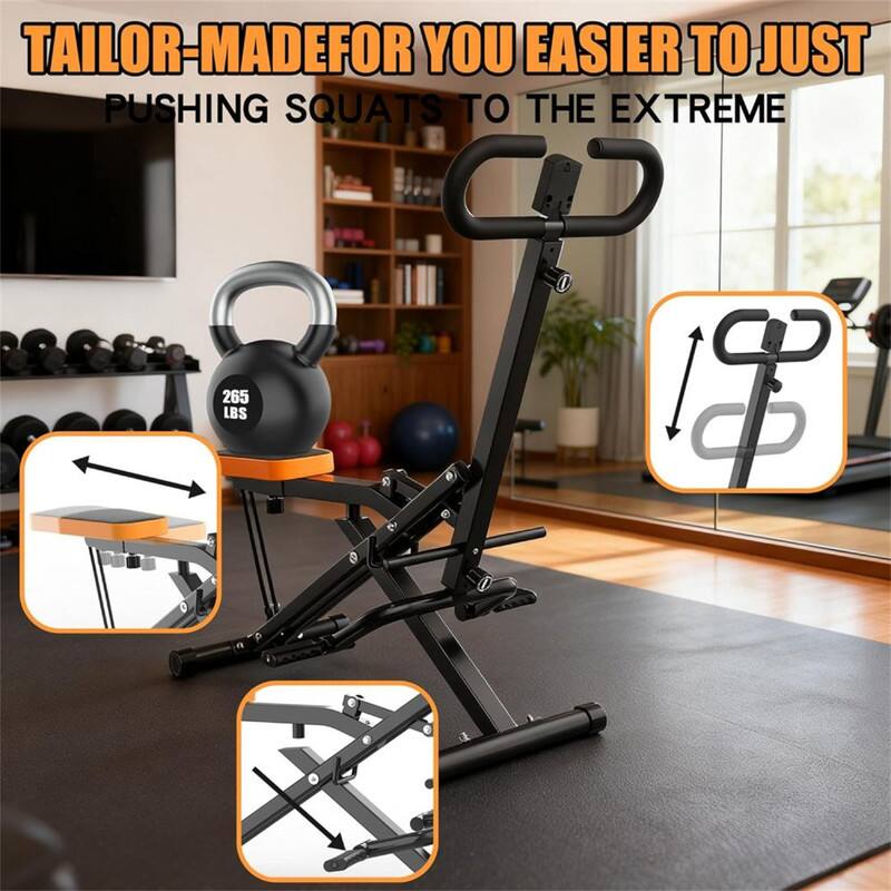 TAILOR-MADE FOR YOU EASIER TO JUST PUSHING SQUATS TO THE EXTREME CD 265 LBS