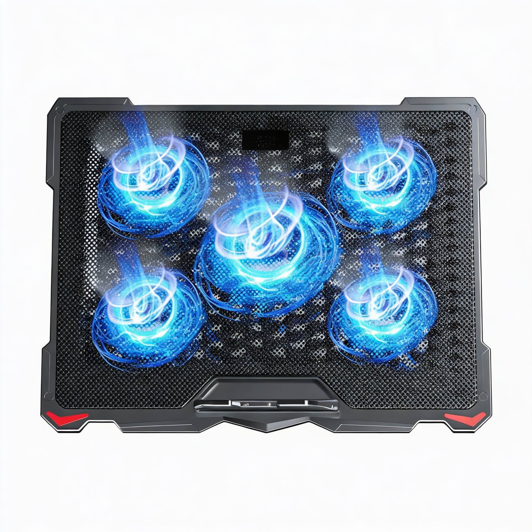 Blue 5fans 17.3" 16.1"x11.6"x1.1" 1.93lbs