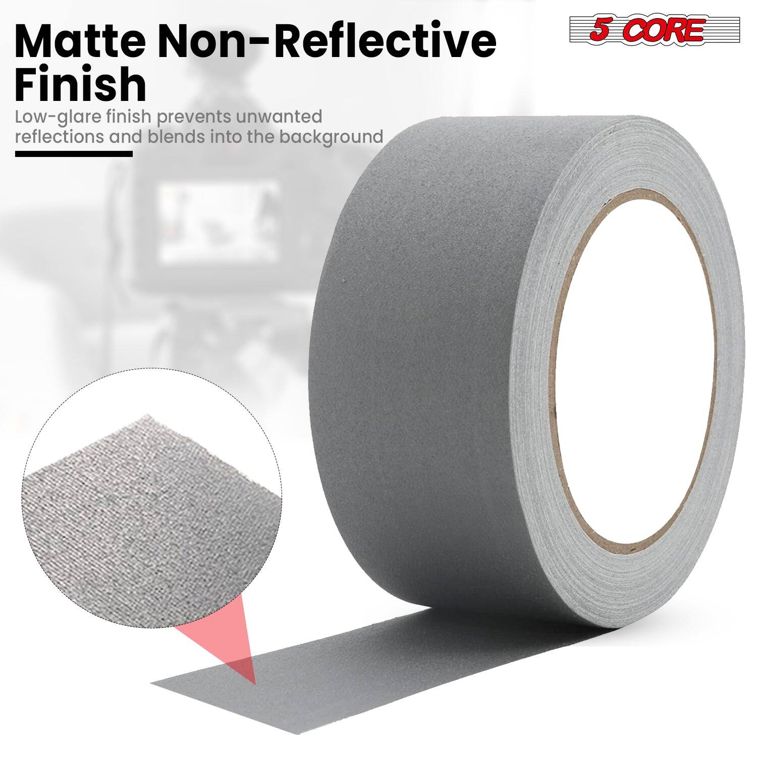 Matte Non-Reflective Finish  
Low-glare finish prevents unwanted reflections and blends into the background  

5 CORE