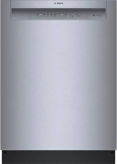 Bosch 300 Series 24 Front Control Smart Built In Stainless Steel Tub Dishwasher with 3rd Rack 48 dBA Stainless Steel SHE43C75N Best Buy