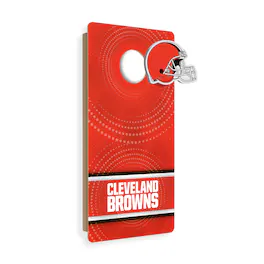 Fan Creations - Cleveland Browns Wall Hanging Cornhole Board - Multicolor