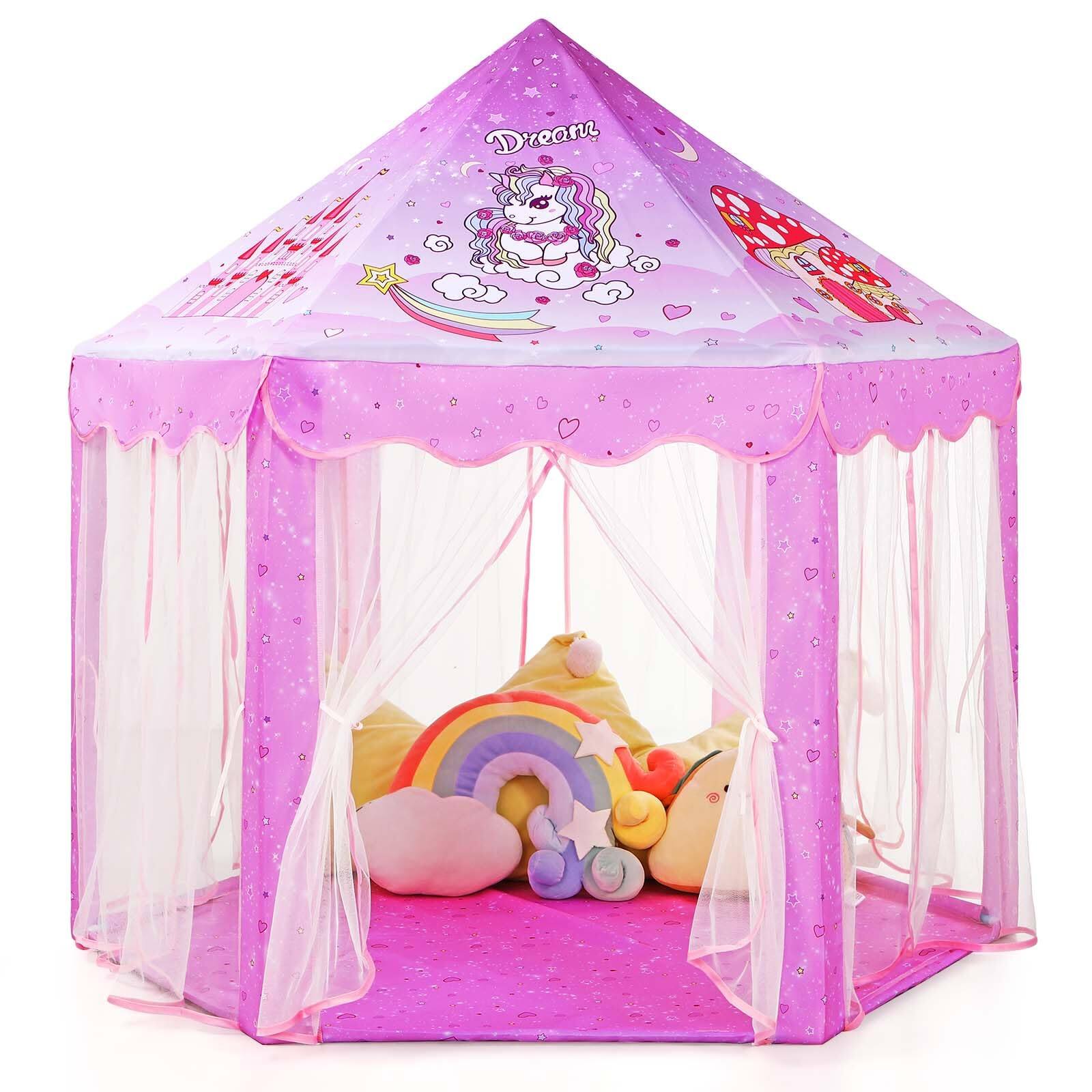 08 Unicorn Tent with Little Star Lights