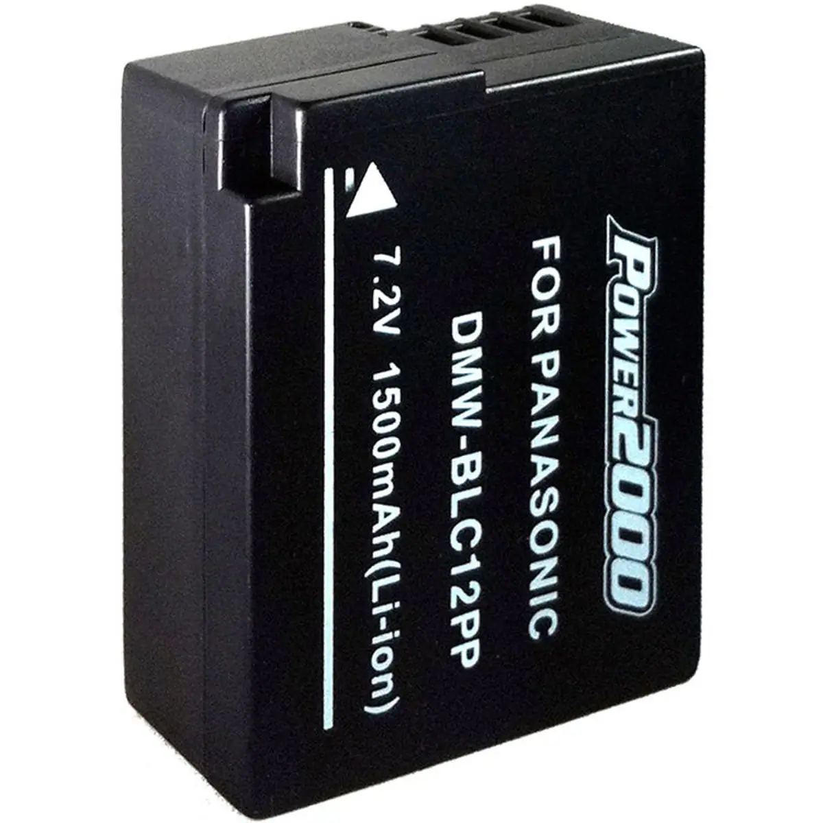 7.2V 1500mAh (Li-ion)  
DMW-BLC12PP  
FOR PANASONIC  
POWER2000