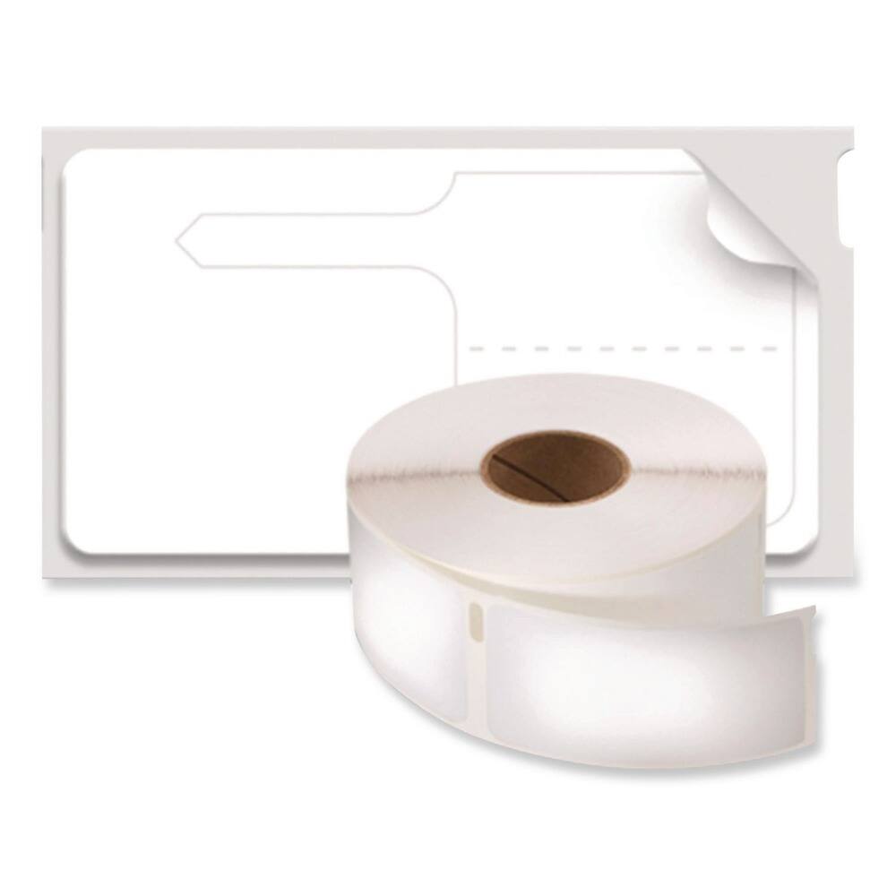 Left. DYMO - DYMO 30373 LW 0.93 in. x 0.87 in. Price Tag Labels - White (1-Roll) - White.