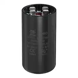 Unique Bargains - CD60 Capacitor 108-130 Mfd, 125 VAC Run Motor Start Capacitor for Electric Fan/Well Pump